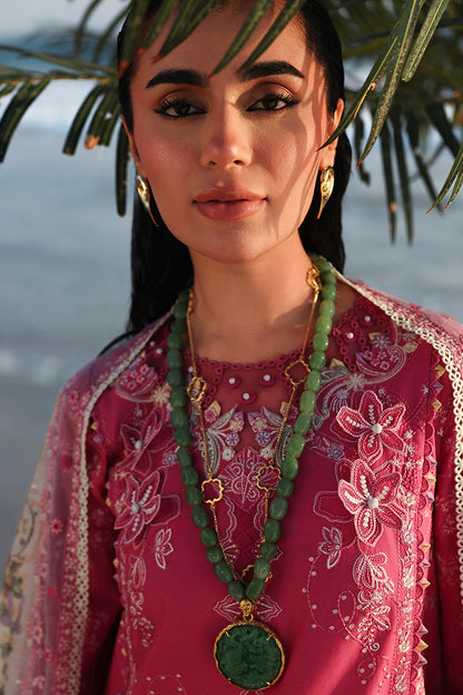 Qalamkar | Sahil Luxury Lawn 26 | SA-13 TARA - Luxury Dress - available at Maria Faisal in UK and USA.