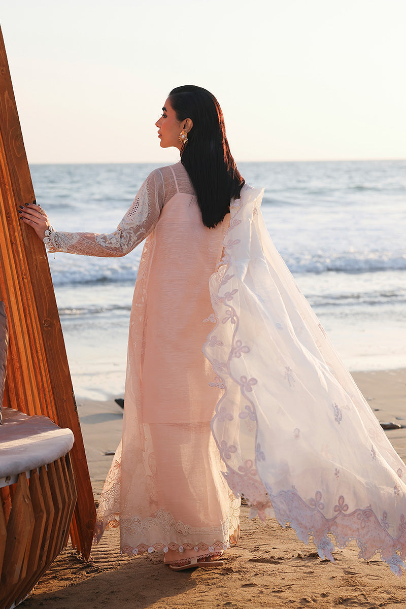 Qalamkar | Sahil Luxury Lawn 26 | SA-06 MAHUR - Luxury Dress - available at Maria Faisal in UK and USA.