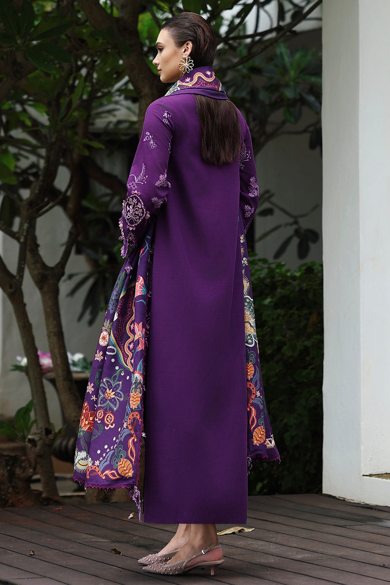 Qalamkar | Q Linen 25 | KL-15 IRIS - Ladies Clothes - Maria Faisal