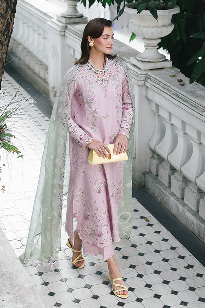 Qalamkar | Q Line Lawn Drop | RP-11 INAYA - Luxury Dress - available at Maria Faisal in UK and USA.