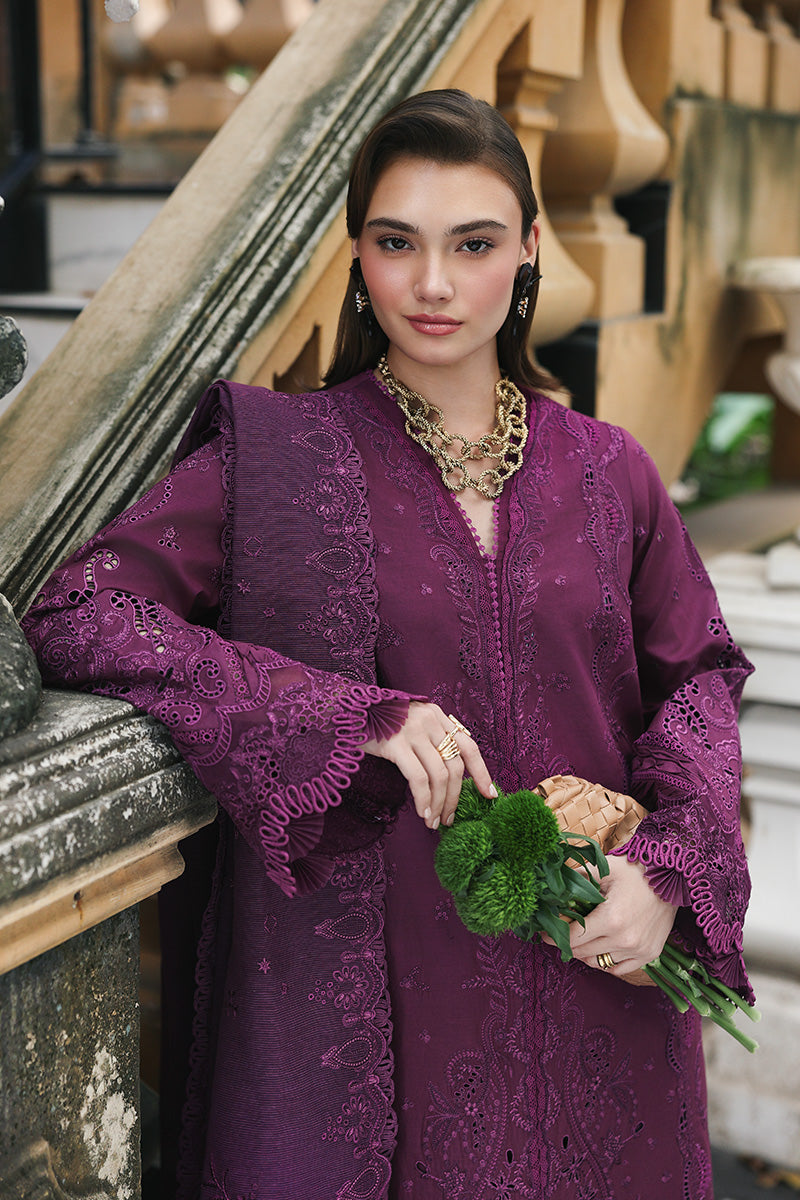 Qalamkar | Q Line Lawn Drop | RP-08 LIORA - Luxury Dress - available at Maria Faisal in UK and USA.