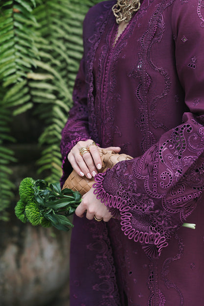 Qalamkar | Q Line Lawn Drop | RP-08 LIORA - Luxury Dress - available at Maria Faisal in UK and USA.