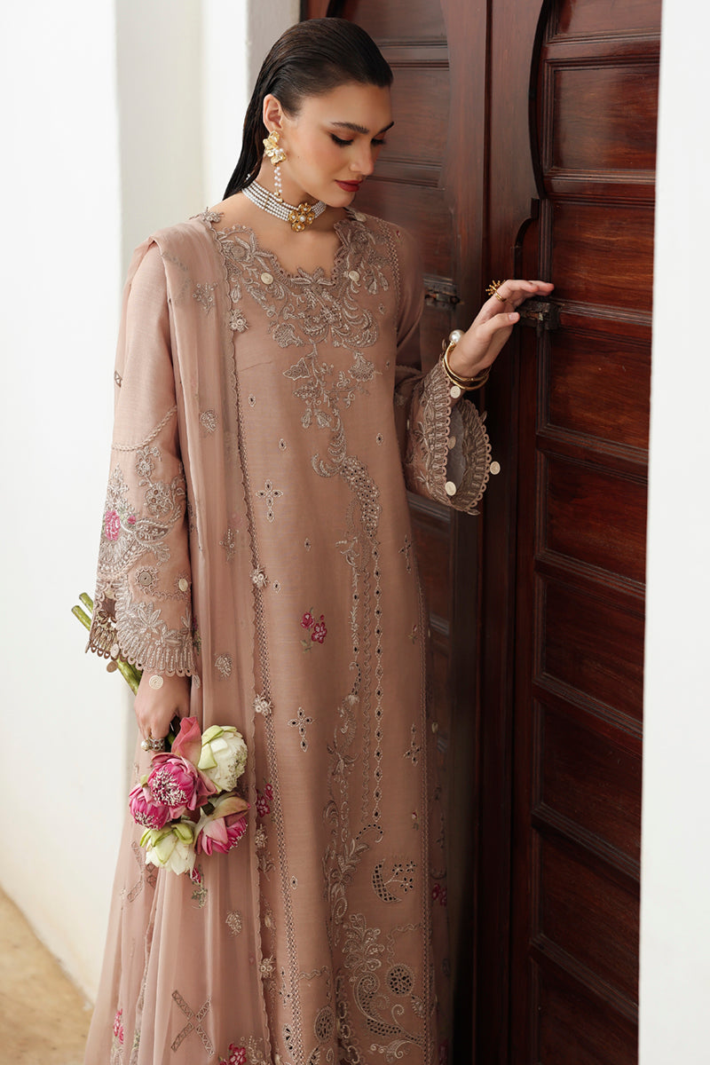Qalamkar | Q Linen 25 | KL-14 DUSK - Ladies Clothes - Maria Faisal