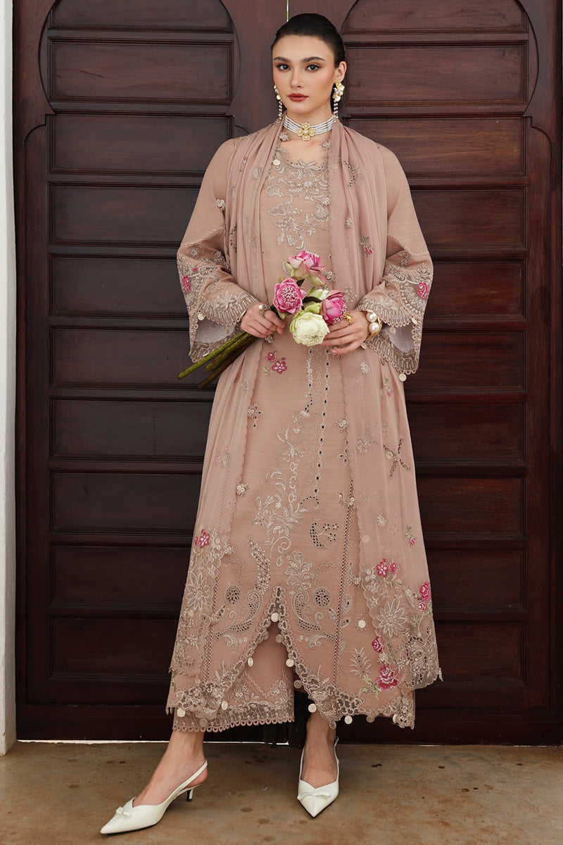 Qalamkar | Q Linen 25 | KL-14 DUSK - Ladies Clothes - Maria Faisal