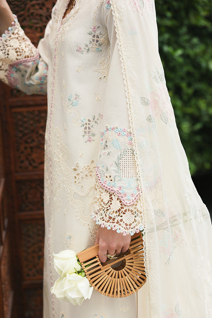 Qalamkar | Q Line Lawn Drop | RP-01 SAVERA - Luxury Dress - available at Maria Faisal in UK and USA.