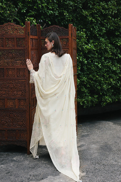 Qalamkar | Q Line Lawn Drop | RP-01 SAVERA - Luxury Dress - available at Maria Faisal in UK and USA.