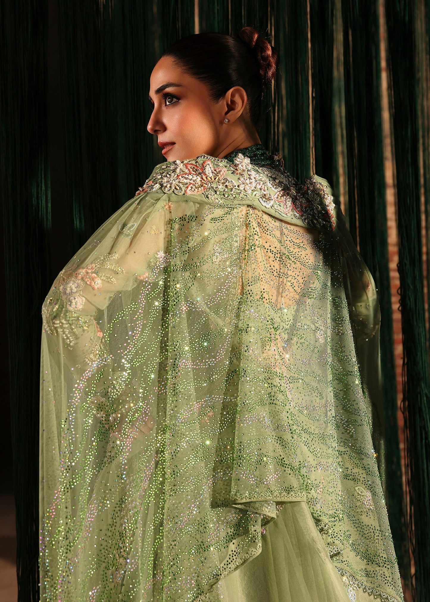 Crimson | Jhilmil Wedding Formals | MATWALI - Wedding Dress - available at Maria Faisal in UK and USA.