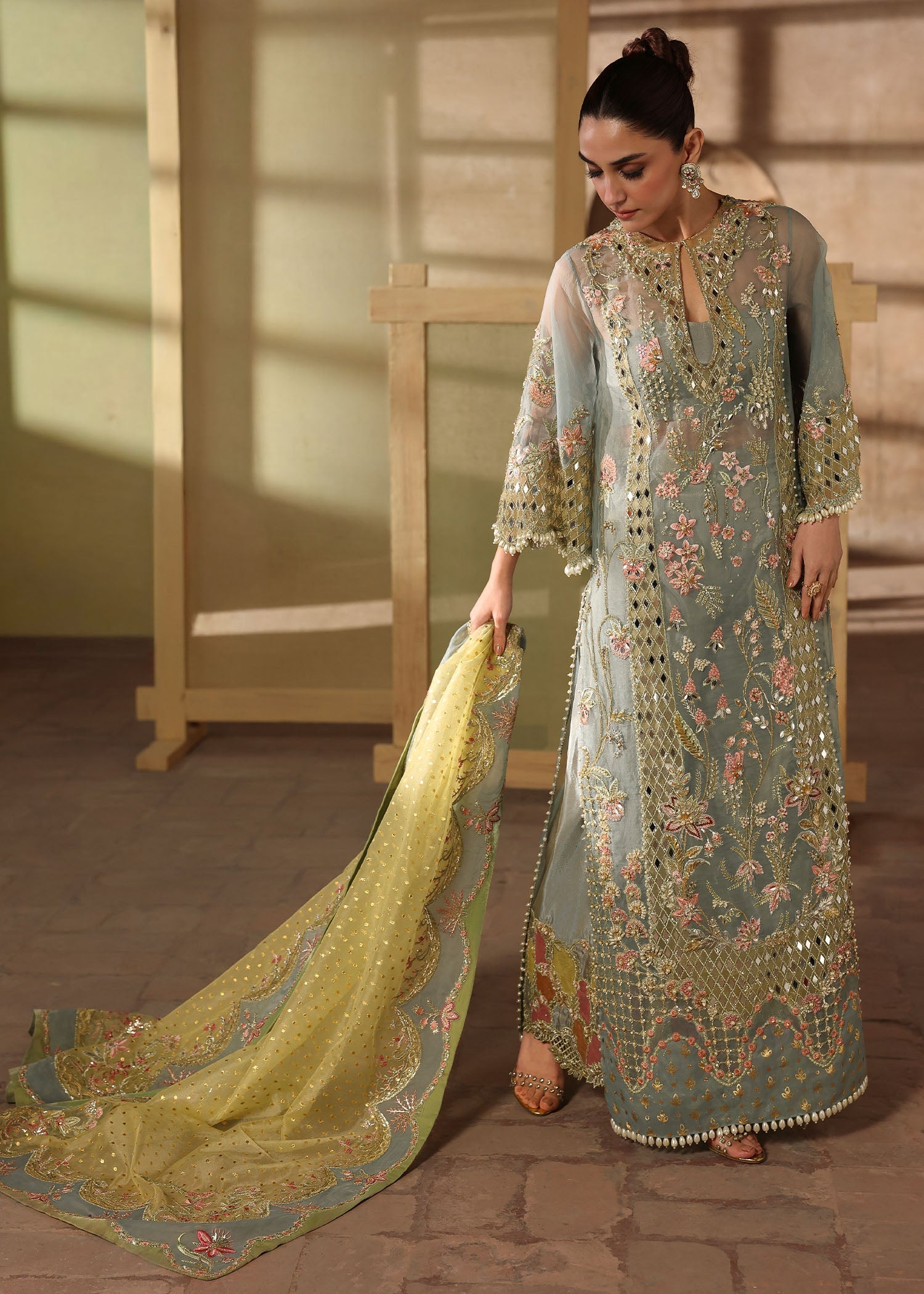 Crimson | Jhilmil Wedding Formals | JHALAK - Wedding Dress - available at Maria Faisal in UK and USA.