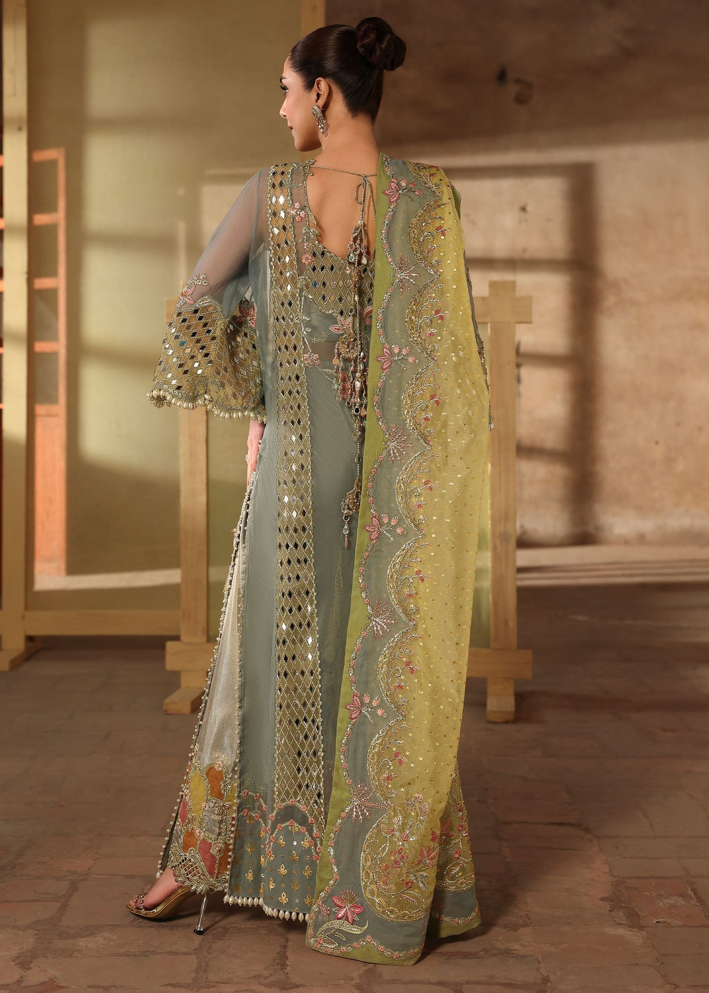 Crimson | Jhilmil Wedding Formals | JHALAK - Wedding Dress - available at Maria Faisal in UK and USA.