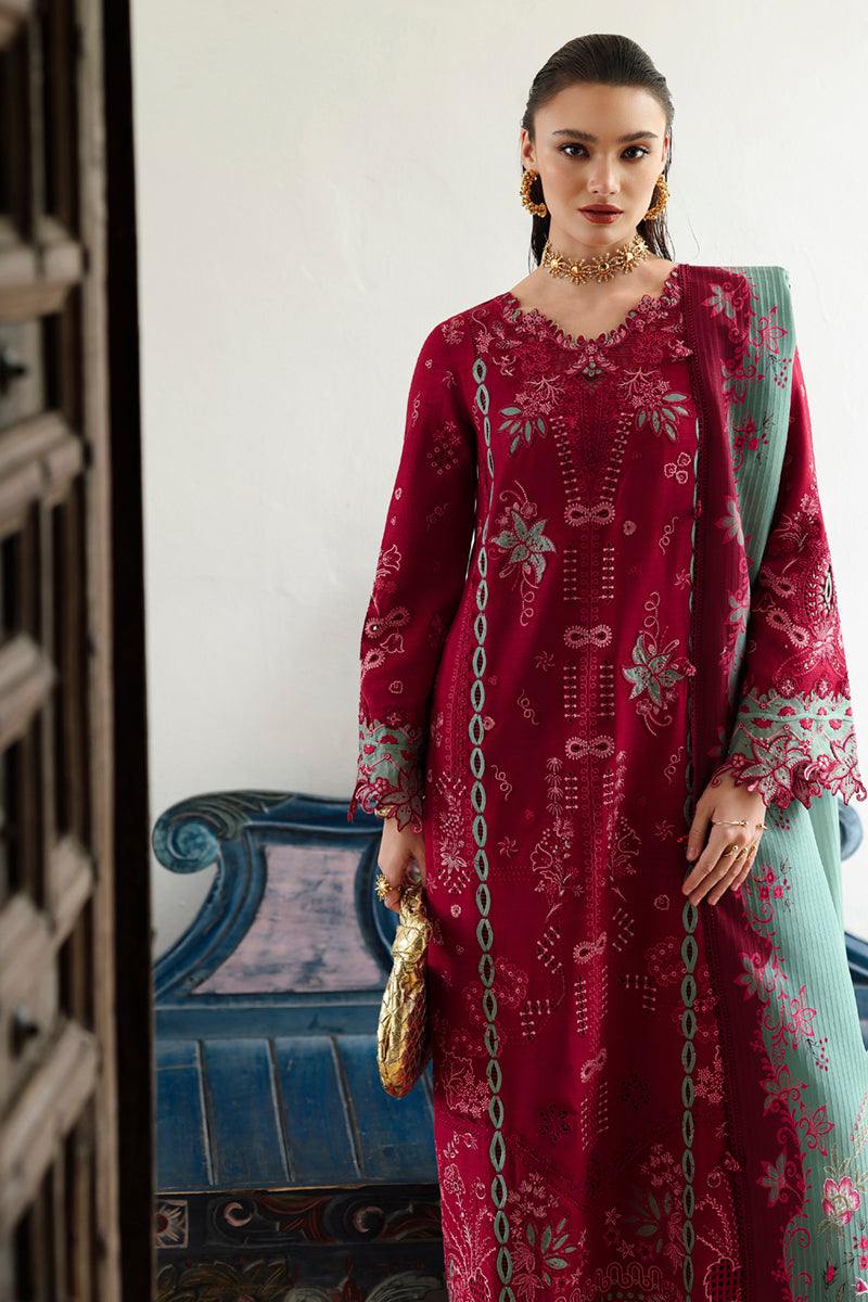 Qalamkar | Q Linen 25 | KL-12 ROOHI - Ladies Clothes - Maria Faisal