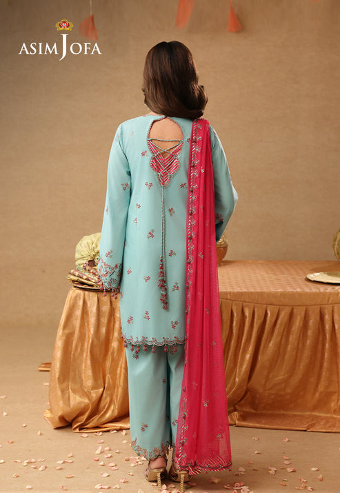 Asim Jofa | Kinza Festive Edit | AJULIF-02 - Formal Dress - available at Maria Faisal in UK and USA.