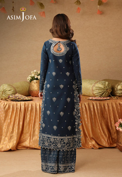 Asim Jofa | Kinza Festive Edit | AJULIF-09 - Formal Dress - available at Maria Faisal in UK and USA.