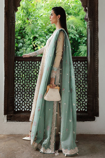 Qalamkar | Q Linen 25 | KL-07 WHISPER - Ladies Clothes - Maria Faisal