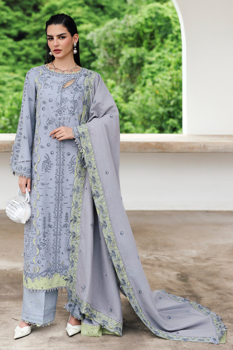 Qalamkar | Q Linen 25 | KL-13 SAAHIL - Ladies Clothes - Maria Faisal
