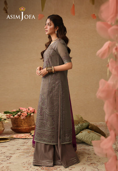 Asim Jofa | Kinza Festive Edit | AJULIF-03 - Formal Dress - available at Maria Faisal in UK and USA.