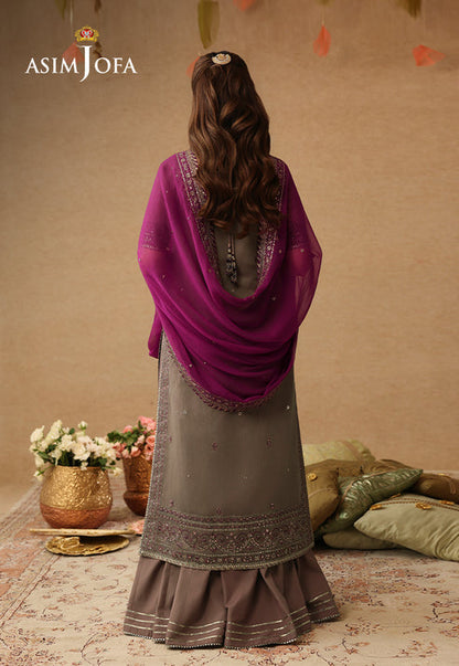 Asim Jofa | Kinza Festive Edit | AJULIF-03 - Formal Dress - available at Maria Faisal in UK and USA.