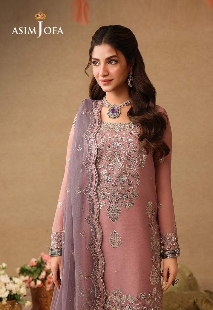 Asim Jofa | Kinza Festive Edit | AJULIF-05 - Formal Dress - available at Maria Faisal in UK and USA.