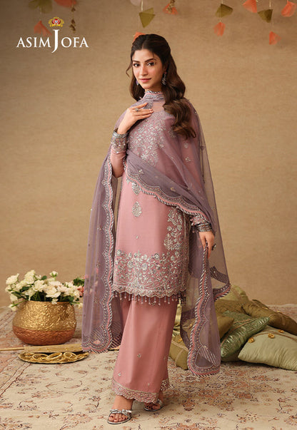 Asim Jofa | Kinza Festive Edit | AJULIF-05 - Formal Dress - available at Maria Faisal in UK and USA.