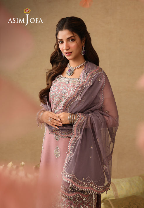 Asim Jofa | Kinza Festive Edit | AJULIF-05 - Formal Dress - available at Maria Faisal in UK and USA.