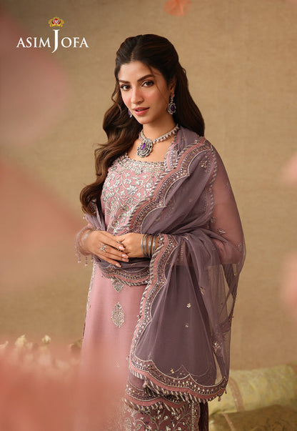 Asim Jofa | Kinza Festive Edit | AJULIF-05 - Formal Dress - available at Maria Faisal in UK and USA.