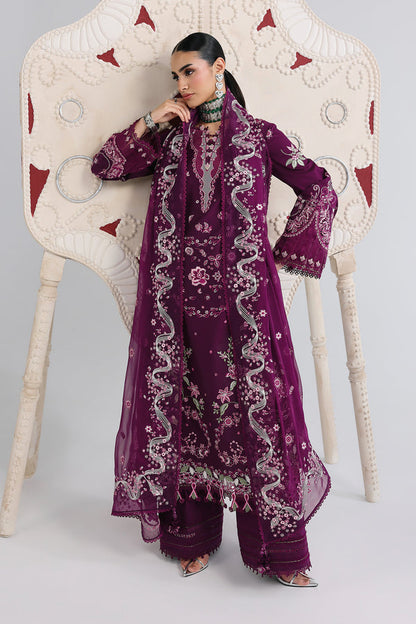 Qalamkar | Festive Lawn 26 | QFL-10 TRESA - Luxury Dress - available at Maria Faisal in UK and USA.