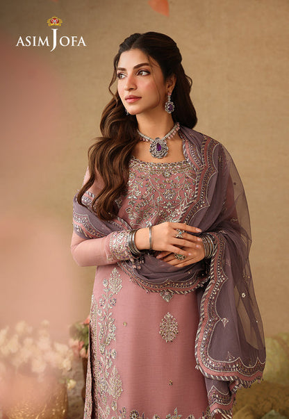 Asim Jofa | Kinza Festive Edit | AJULIF-05 - Formal Dress - available at Maria Faisal in UK and USA.