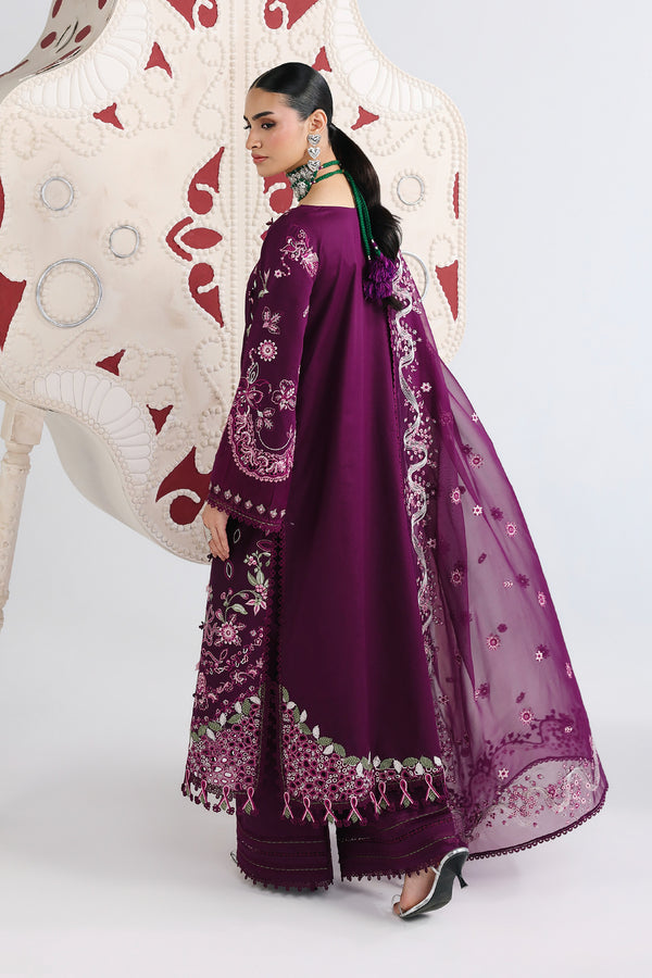 Qalamkar | Festive Lawn 26 | QFL-10 TRESA - Luxury Dress - available at Maria Faisal in UK and USA.