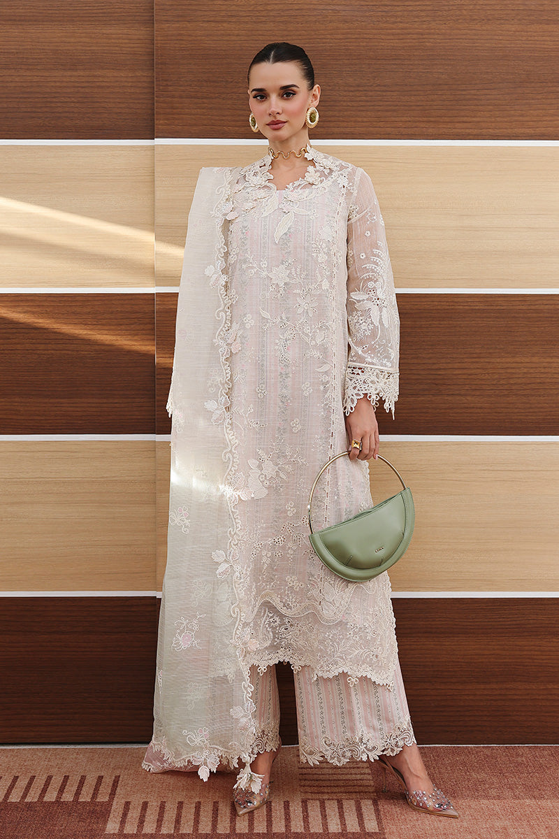 Qalamkar | Chikankari Eid Edit 26 | CM-04 ZIMAL - Luxury Dress - available at Maria Faisal in UK and USA.