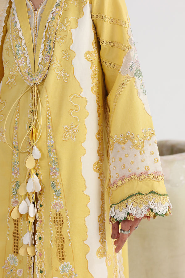 Qalamkar | Festive Lawn 26 | QFL-05 ZARIA - Luxury Dress - available at Maria Faisal in UK and USA.