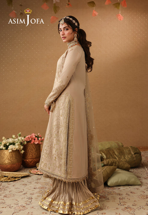 Asim Jofa | Kinza Festive Edit | AJULIF-08 - Formal Dress - available at Maria Faisal in UK and USA.