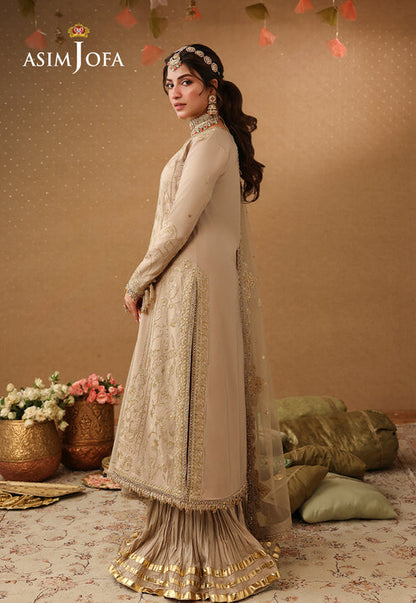 Asim Jofa | Kinza Festive Edit | AJULIF-08 - Formal Dress - available at Maria Faisal in UK and USA.