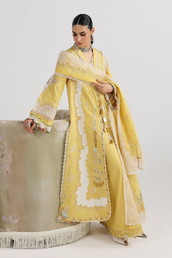 Qalamkar | Festive Lawn 26 | QFL-05 ZARIA - Luxury Dress - available at Maria Faisal in UK and USA.