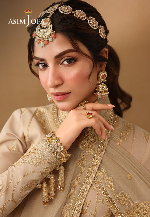 Asim Jofa | Kinza Festive Edit | AJULIF-08 - Formal Dress - available at Maria Faisal in UK and USA.