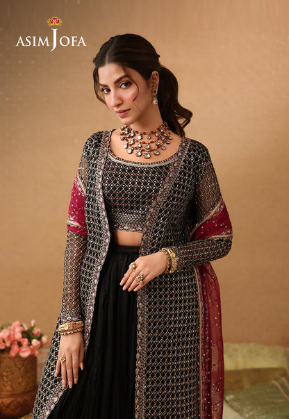 Asim Jofa | Kinza Festive Edit | AJULIF-01 - Formal Dress - available at Maria Faisal in UK and USA.