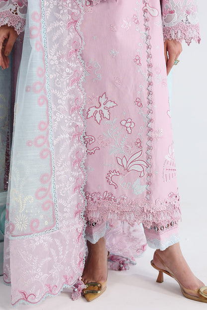 Qalamkar | Festive Lawn 26 | QFL-02 ISANE - Luxury Dress - available at Maria Faisal in UK and USA.