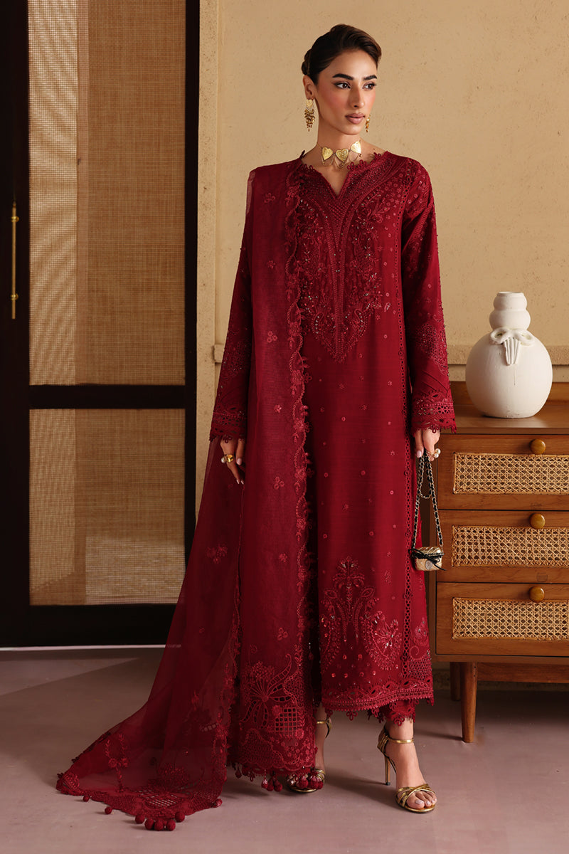 Qalamkar | Luxury Pret 25 | LP-05 NIRA - Formal Dress - available at Maria Faisal in UK and USA.