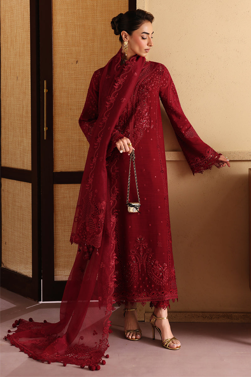 Qalamkar | Luxury Pret 25 | LP-05 NIRA - Formal Dress - available at Maria Faisal in UK and USA.