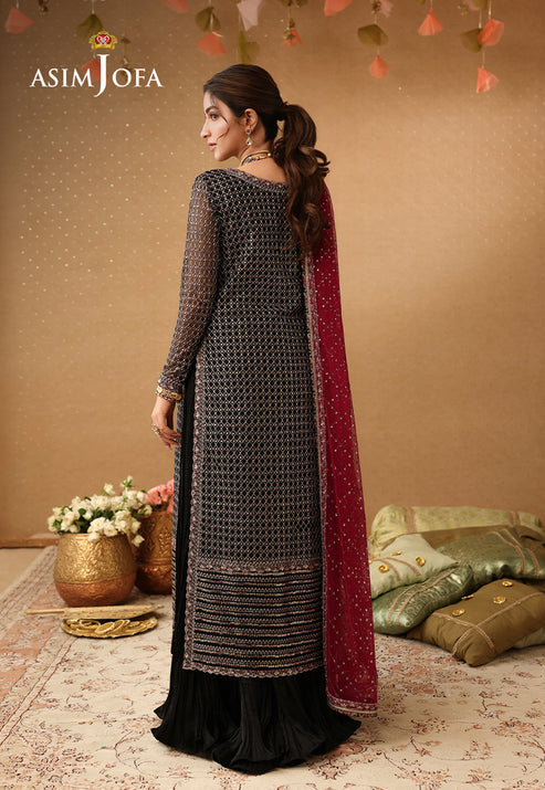 Asim Jofa | Kinza Festive Edit | AJULIF-01 - Formal Dress - available at Maria Faisal in UK and USA.