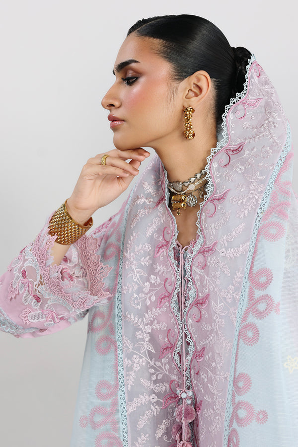 Qalamkar | Festive Lawn 26 | QFL-02 ISANE - Luxury Dress - available at Maria Faisal in UK and USA.