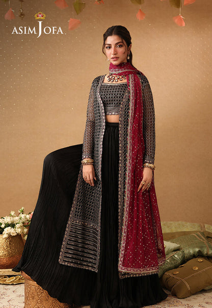 Asim Jofa | Kinza Festive Edit | AJULIF-01 - Formal Dress - available at Maria Faisal in UK and USA.