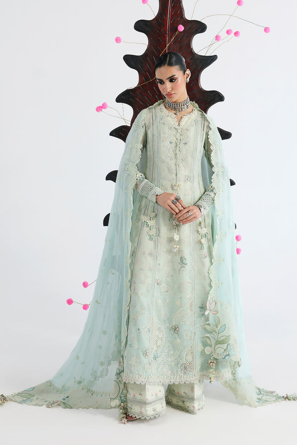 Qalamkar | Festive Lawn 26 | QFL-08 SABEL - Luxury Dress - available at Maria Faisal in UK and USA.