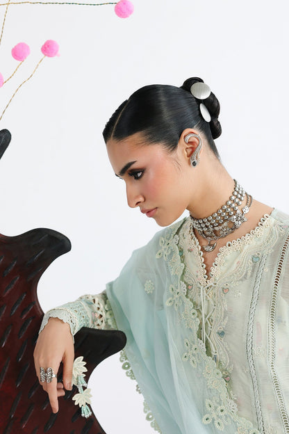 Qalamkar | Festive Lawn 26 | QFL-08 SABEL - Luxury Dress - available at Maria Faisal in UK and USA.
