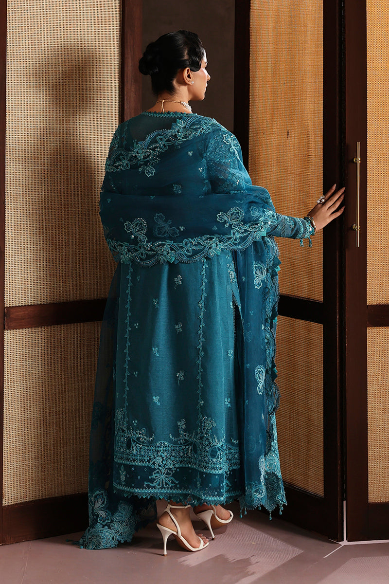 Qalamkar | Luxury Pret 25 | LP-07 TANIA - Formal Dress - available at Maria Faisal in UK and USA.