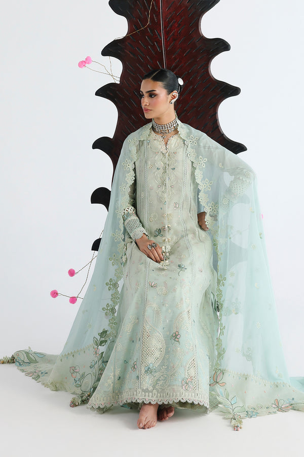Qalamkar | Festive Lawn 26 | QFL-08 SABEL - Luxury Dress - available at Maria Faisal in UK and USA.