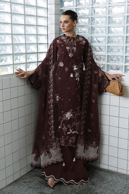Qalamkar | Chikankari Eid Edit 26 | CM-01 ESHAL - Luxury Dress - available at Maria Faisal in UK and USA.