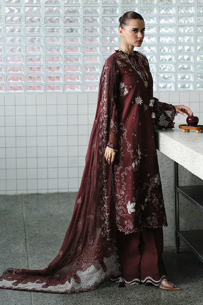 Qalamkar | Chikankari Eid Edit 26 | CM-01 ESHAL - Luxury Dress - available at Maria Faisal in UK and USA.