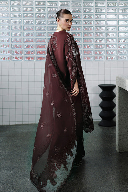 Qalamkar | Chikankari Eid Edit 26 | CM-01 ESHAL - Luxury Dress - available at Maria Faisal in UK and USA.