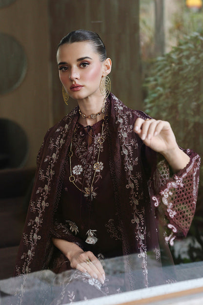 Qalamkar | Chikankari Eid Edit 26 | CM-01 ESHAL - Luxury Dress - available at Maria Faisal in UK and USA.