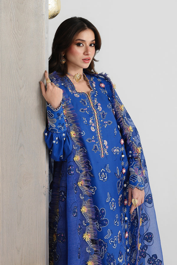 Qalamkar | Festive Lawn 26 | QFL-06 EMINA - Luxury Dress - available at Maria Faisal in UK and USA.