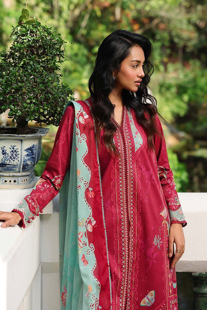 Qalamkar | Q Prints 26 | AX - 05 (A) BRIE - Luxury Dress - available at Maria Faisal in UK and USA.